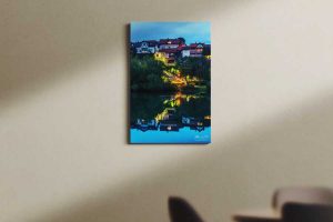 Platno - Novo mesto - Stopnišče na Bregu